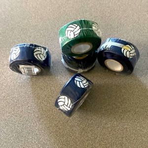 NEW - 5 Rolls of 7/8” Volleyball Hair Ribbons